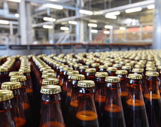 brewery bottling line