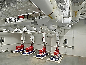 HVAC Installation at Center for Nursing & Health Sciences