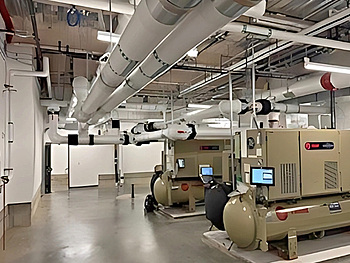 HVAC Installation at Center for Nursing & Health Sciences